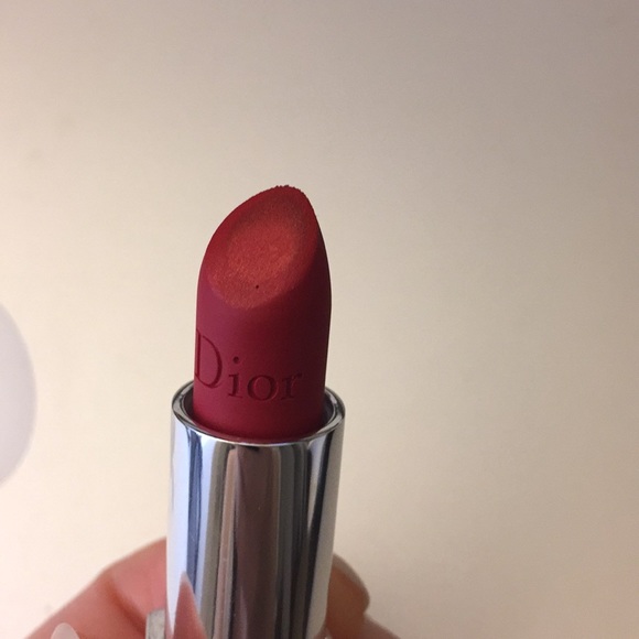 Dior Makeup Dior Rouge 999 Matte Metal Lipstick Poshmark
